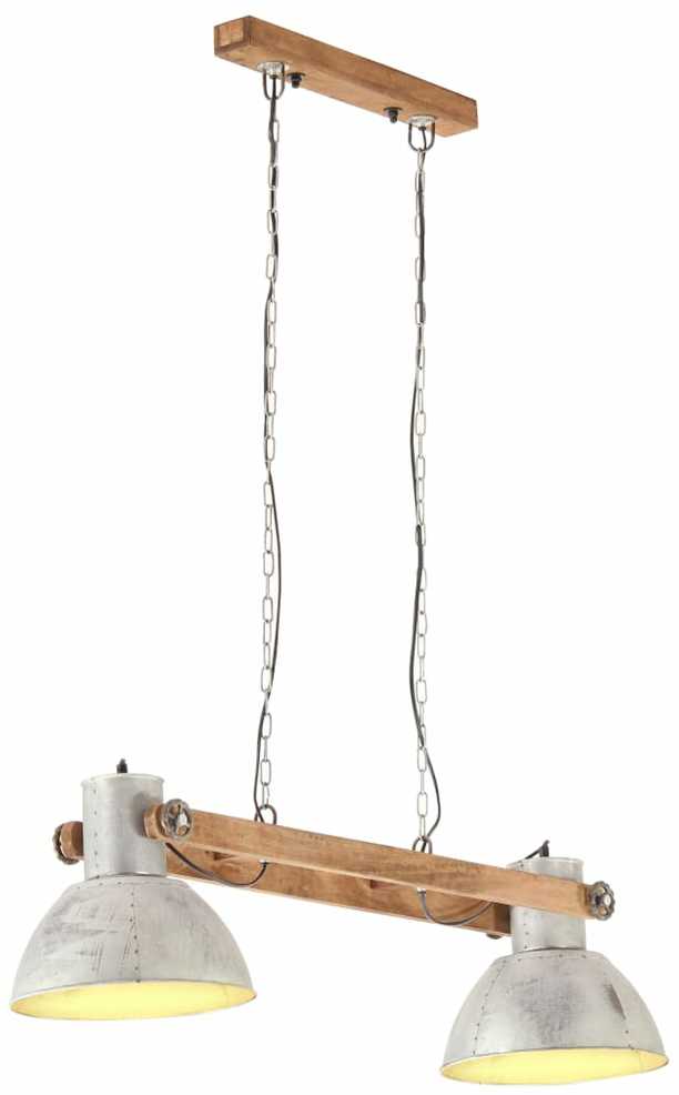 Pakabinamas šviestuvas, sidabrinis, 109cm, 25W, E27