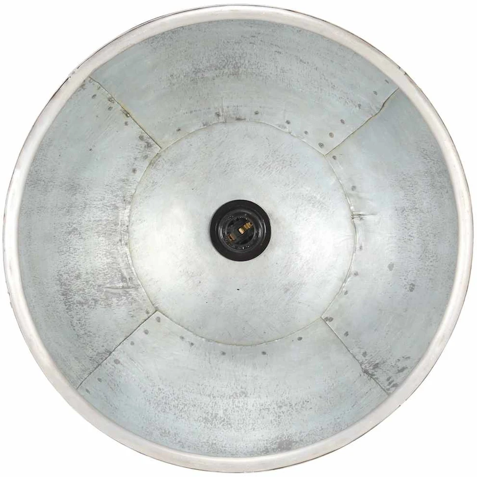 Pakabinamas šviestuvas, sidabrinis, 30cm, 25W, apskritas, E27