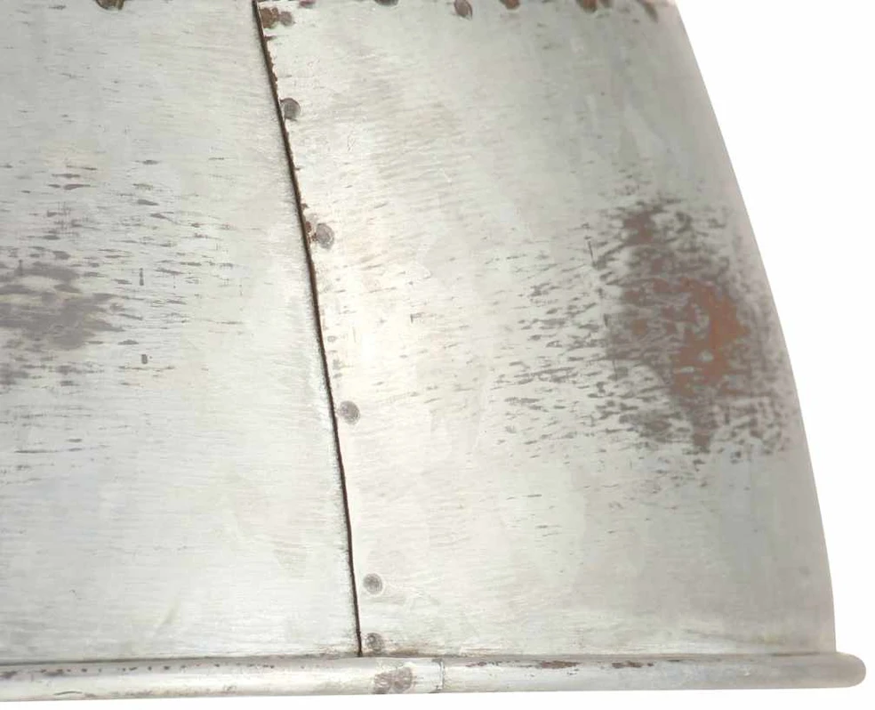 Pakabinamas šviestuvas, sidabrinis, 31cm, 25W, apskritas, E27