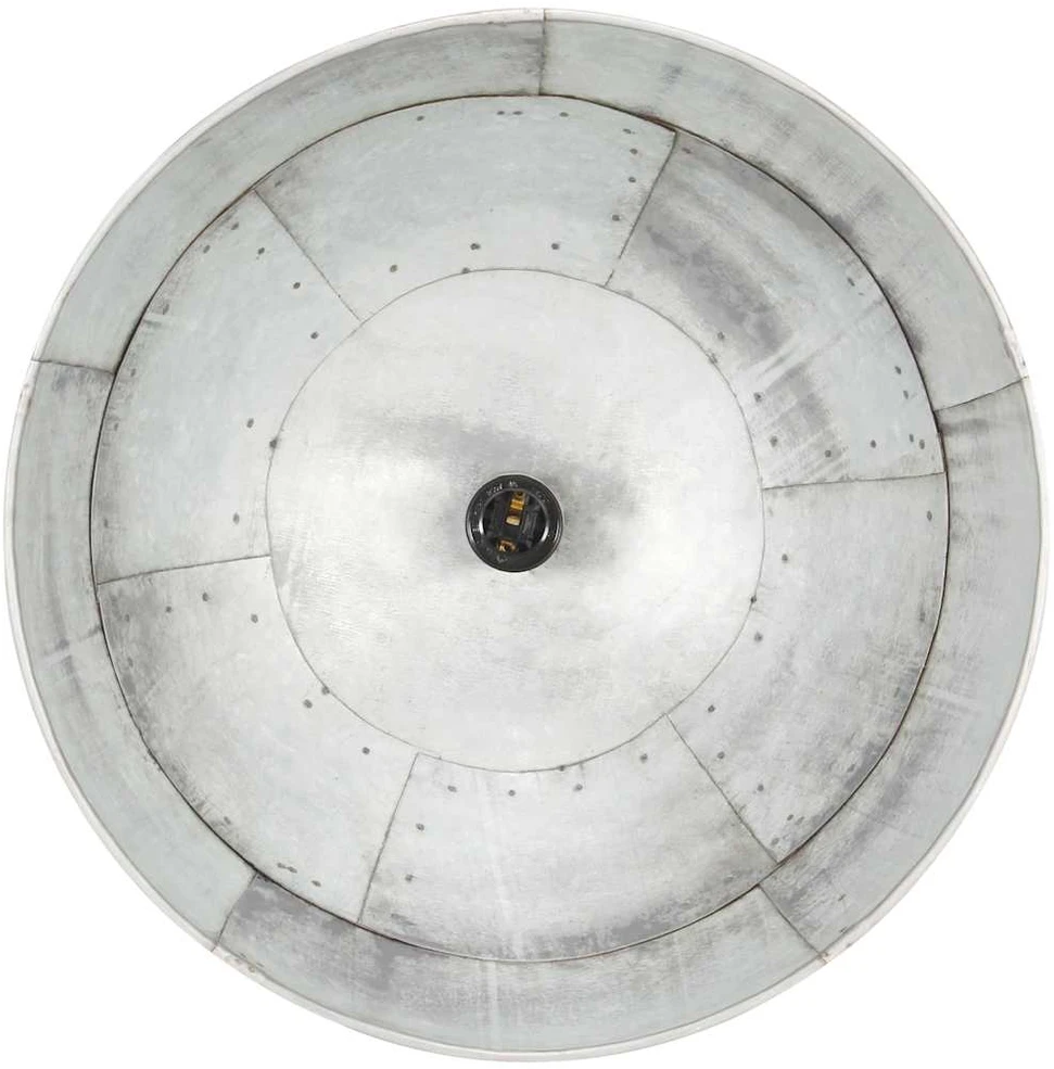Pakabinamas šviestuvas, sidabrinis, 41cm, 25W, apskritas, E27