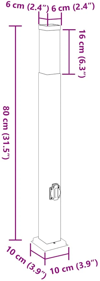 Pakabinamas šviestuvas Šviestuvai su išleidimo anga, 3 vnt., 80 cm, nerūdijantis plienas, IP44