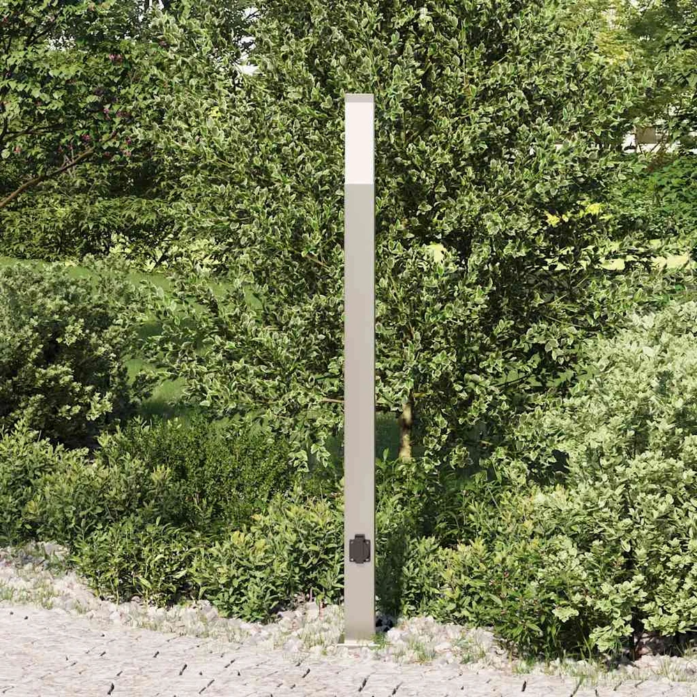 Pakabinamas šviestuvas Šviestuvas su stulpeliu, 110 cm, nerūdijantis plienas, IP44