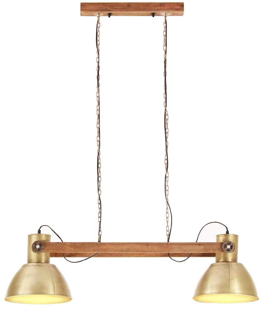 Pakabinamas šviestuvas, žalvario, 109cm, 25W, E27