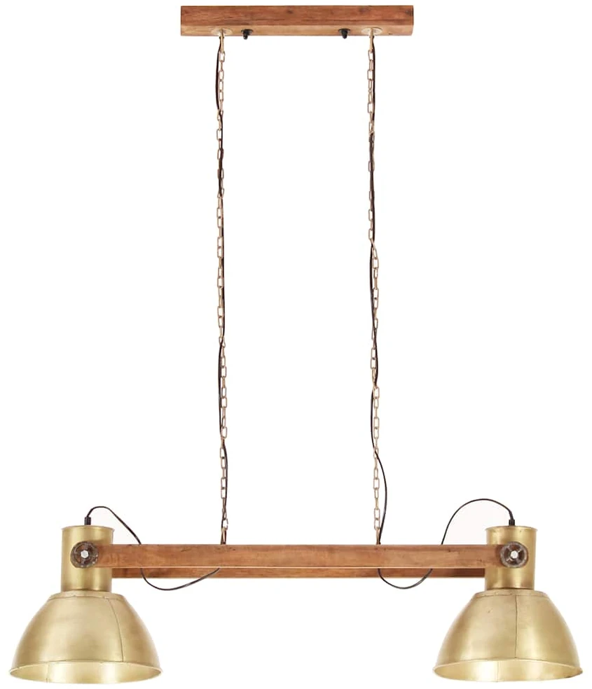 Pakabinamas šviestuvas, žalvario, 109cm, 25W, E27