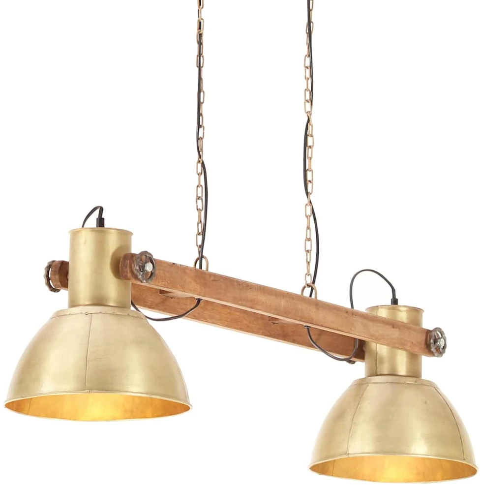 Pakabinamas šviestuvas, žalvario, 109cm, 25W, E27