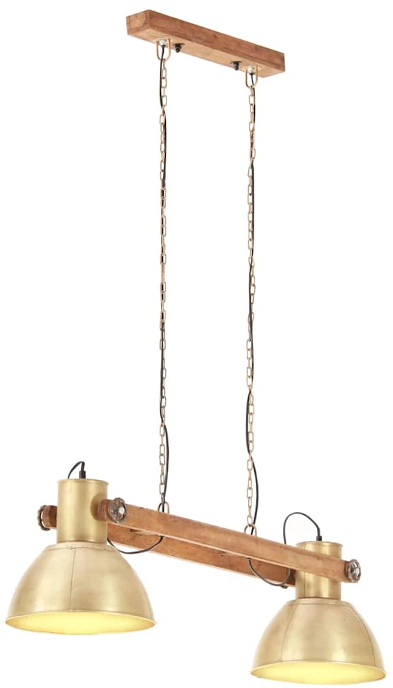 Pakabinamas šviestuvas, žalvario, 109cm, 25W, E27