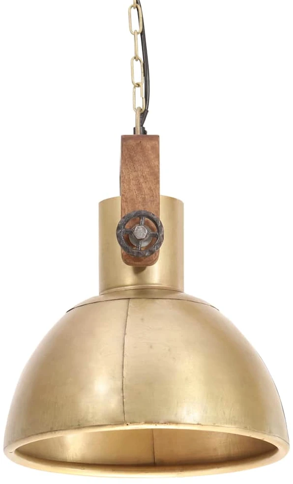Pakabinamas šviestuvas, žalvario, 30cm, 25W, apskritas, E27