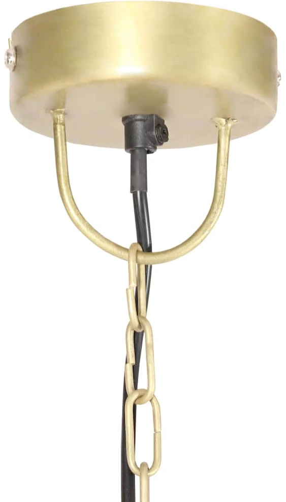 Pakabinamas šviestuvas, žalvario, 30cm, 25W, apskritas, E27