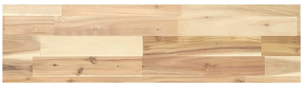 Pakabinamos lentynos, 2 vnt., 100x20x4 cm, neapdorota akacijos masyvo mediena