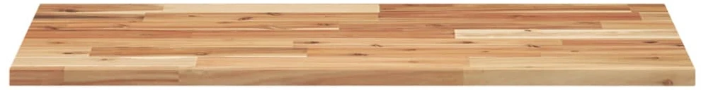 Pakabinamos lentynos, 2 vnt., 100x40x2 cm, aliejumi dažyta akacijos masyvo mediena
