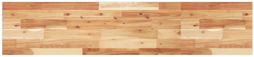 Pakabinamos lentynos, 2 vnt., 120x30x2 cm, aliejumi dažyta akacijos masyvo mediena