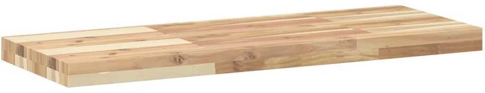 Pakabinamos lentynos, 2vnt., 100x30x4cm, neapdorota akacija