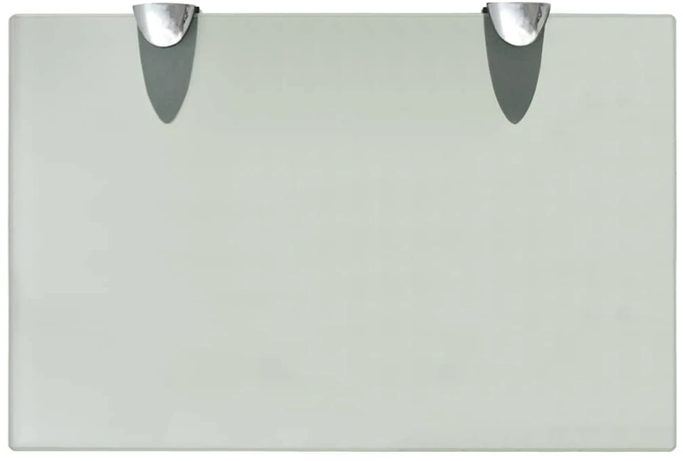Pakabinamos lentynos, 2vnt., 30x20cm, stiklas, 8mm (243794x2)