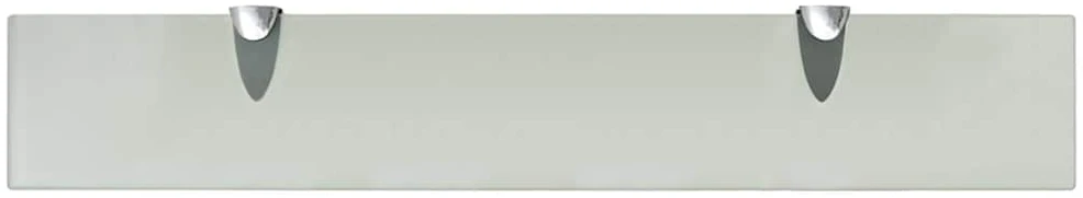 Pakabinamos lentynos, 2vnt., 60x10cm, stiklas, 8mm (243773x2)