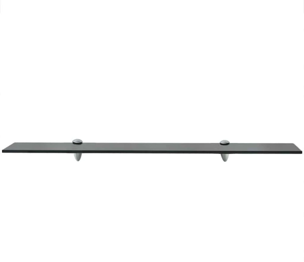Pakabinamos lentynos, 2vnt., 80x10cm, stiklas, 8mm (243767x2)