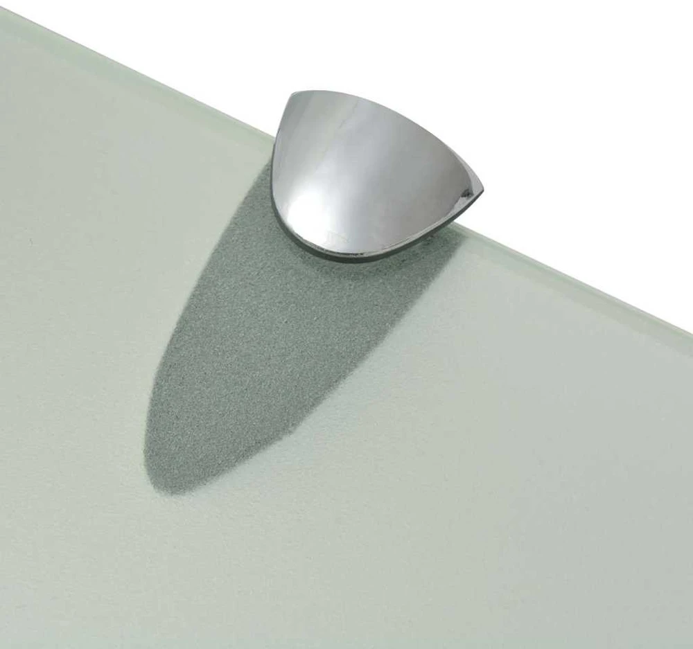 Pakabinamos lentynos, 2vnt., 80x20cm, stiklas, 8mm (243799x2)