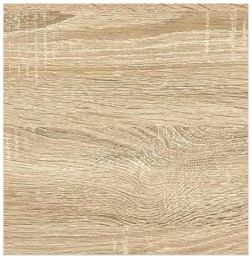 Pakabinamos lentynos, 2vnt., ąžuolo/baltos, 23x23,5x3,8cm, MDF