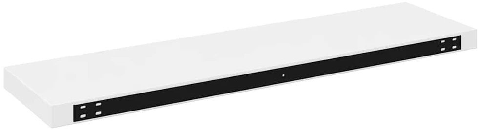 Pakabinamos lentynos, 2vnt., baltos, 90x23,5x3,8cm, MDF