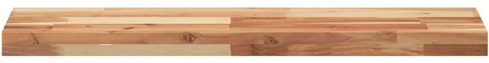 Pakabinamos lentynos, 3 vnt., 100x20x4 cm, aliejumi dažyta akacijos masyvo mediena