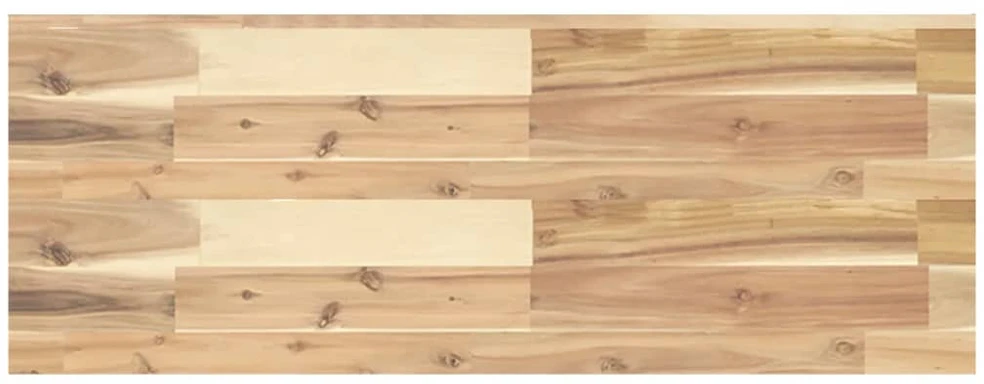 Pakabinamos lentynos, 3 vnt., 100x30x4 cm, neapdorota akacijos masyvo mediena