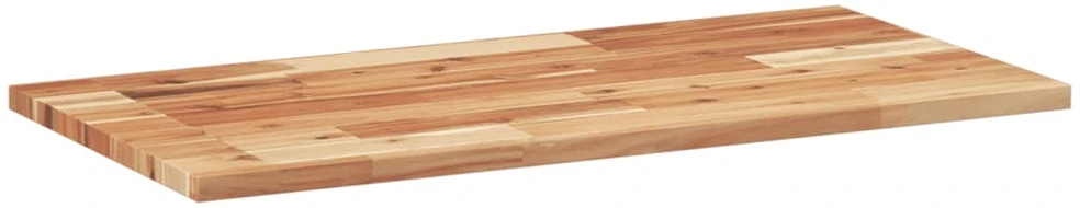 Pakabinamos lentynos, 3 vnt., 100x40x2 cm, aliejumi dažyta akacijos masyvo mediena