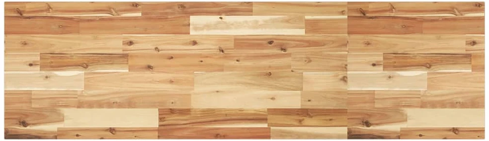 Pakabinamos lentynos, 3 vnt., 120x40x2 cm, aliejumi dažyta, akacijos masyvas
