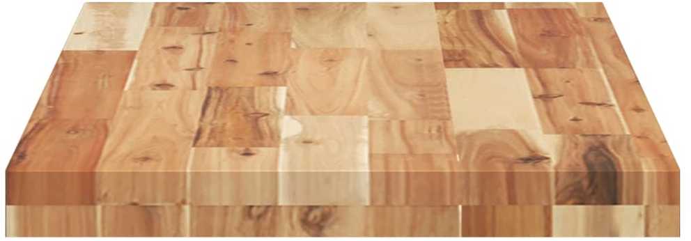 Pakabinamos lentynos, 3vnt., 100x40x4cm, akacijos masyvas