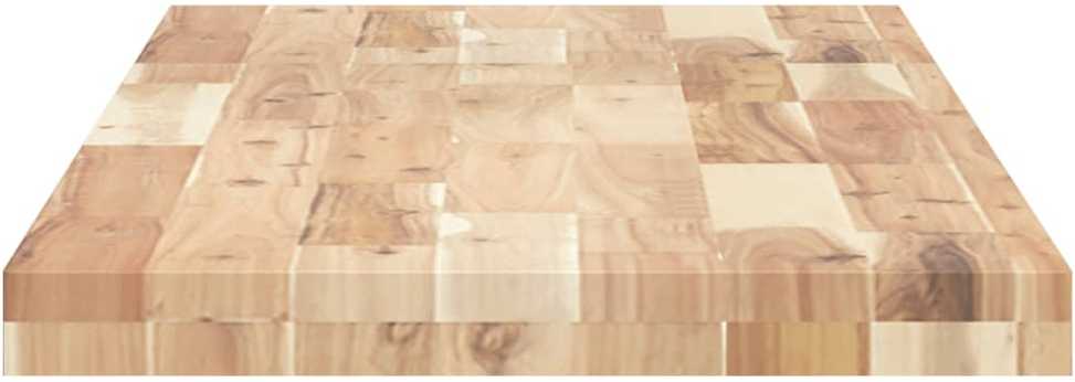 Pakabinamos lentynos, 3vnt., 120x40x4cm, neapdorota akacija