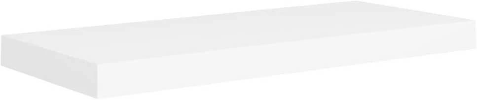 Pakabinamos lentynos, 4vnt., baltos, 60x23,5x3,8cm, MDF