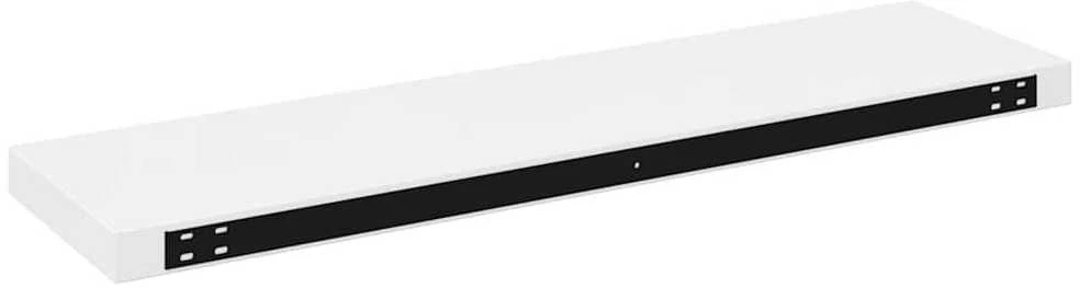 Pakabinamos lentynos, 4vnt., baltos, 90x23,5x3,8cm, MDF