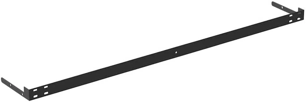 Pakabinamos lentynos, 4vnt., baltos, 90x23,5x3,8cm, MDF