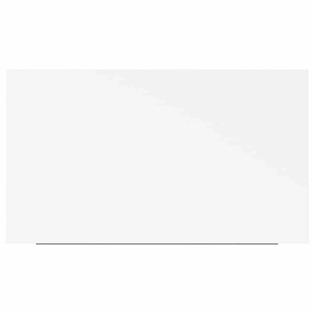 Pakabinamos sieninės lentynos, 2vnt., baltos, 40x23x3,8cm, MDF
