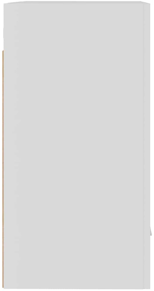 Pakabinamos spintelės, 2vnt., baltos, 50x31x60cm, mediena