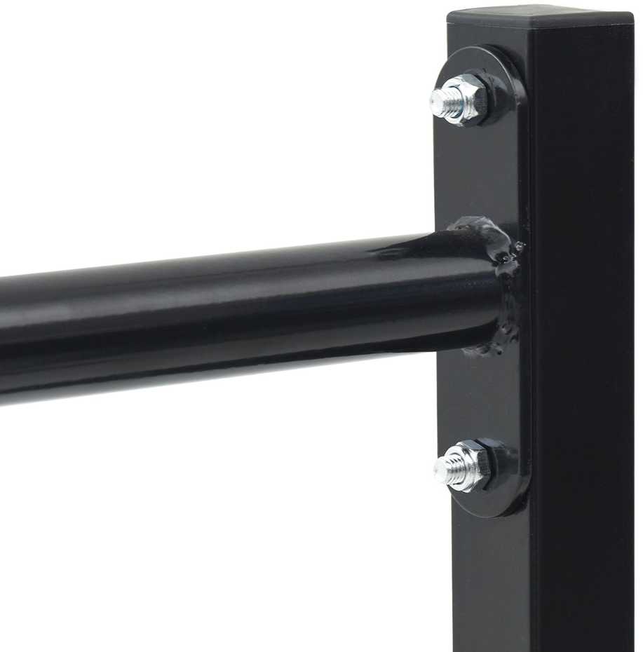 Dip stotis 2 vnt. Juoda 55 x 90 x 104.5 cm