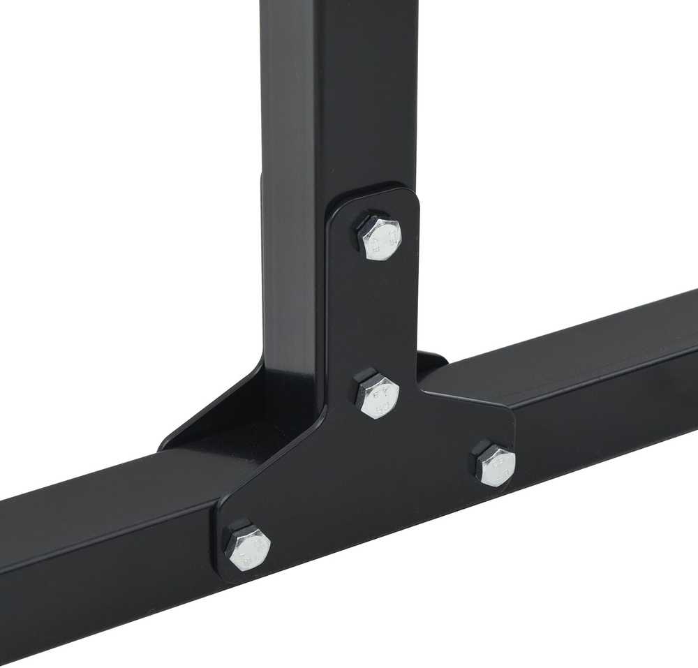 Dip stotis 2 vnt. Juoda 55 x 90 x 104.5 cm