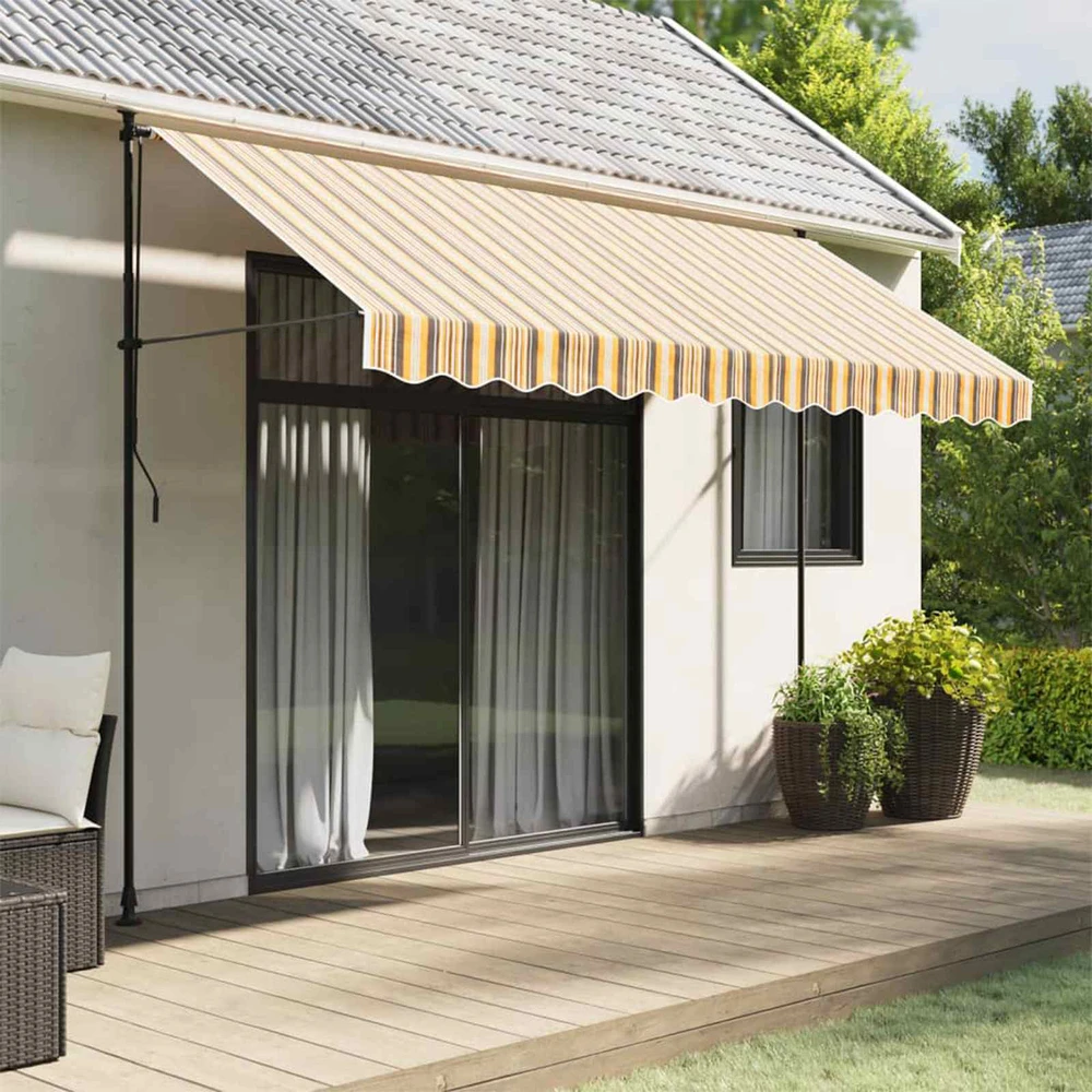 Pakaitinis audinys markizei, įvairių spalvų, 350x250 cm, poliesteris