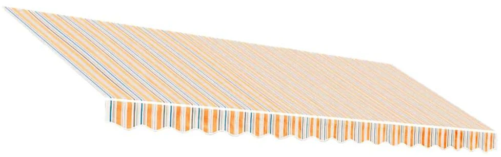 Pakaitinis audinys markizei, įvairių spalvų, 4,5x3m, dryžuotas