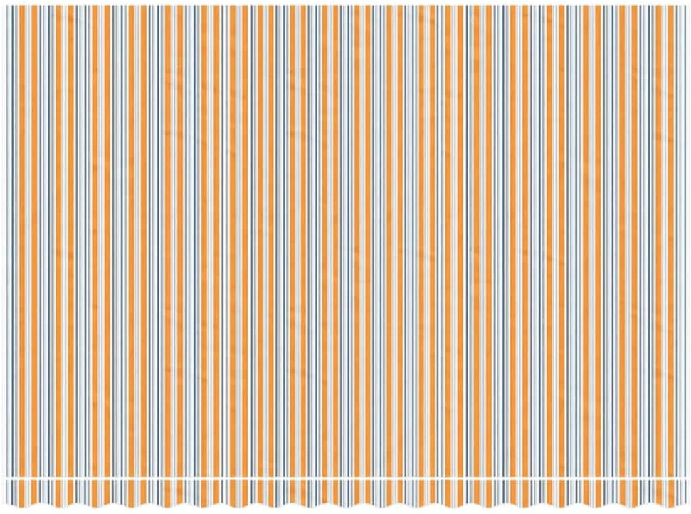 Pakaitinis audinys markizei, įvairių spalvų, 4,5x3m, dryžuotas