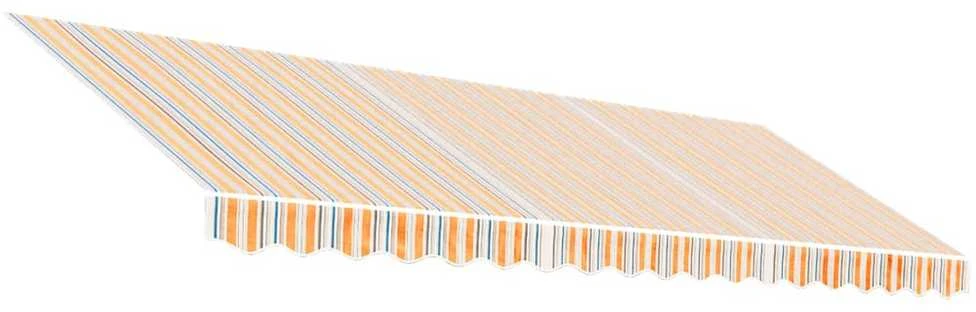 Pakaitinis audinys markizei, įvairių spalvų, 4,5x3m, dryžuotas
