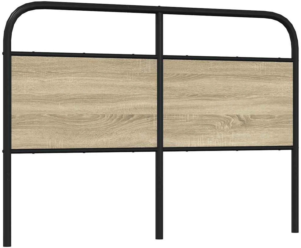 Pakaitinis galvūgalis, ąžuolo spalvos, 120 cm, plienas ir mediena