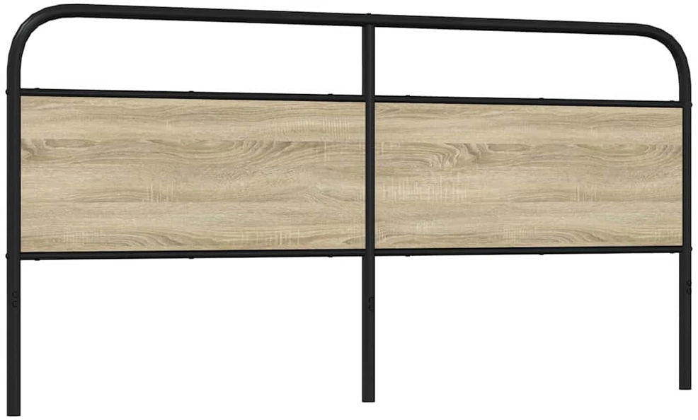 Pakaitinis galvūgalis, ąžuolo spalvos, 200 cm, plienas ir mediena