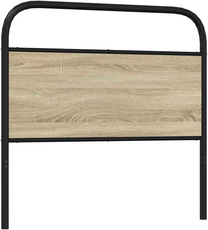 Galvūgalis, ąžuolo spalvos, 90 cm, plienas ir mediena