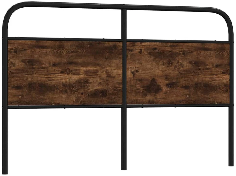 Pakaitinis galvūgalis, dūminio ąžuolo spalvos, 150 cm, plienas ir mediena