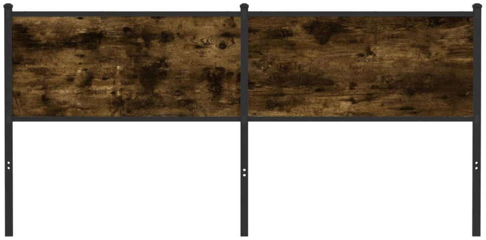 Galvūgalis, dūminio ąžuolo spalvos, 160cm, mediena ir plienas