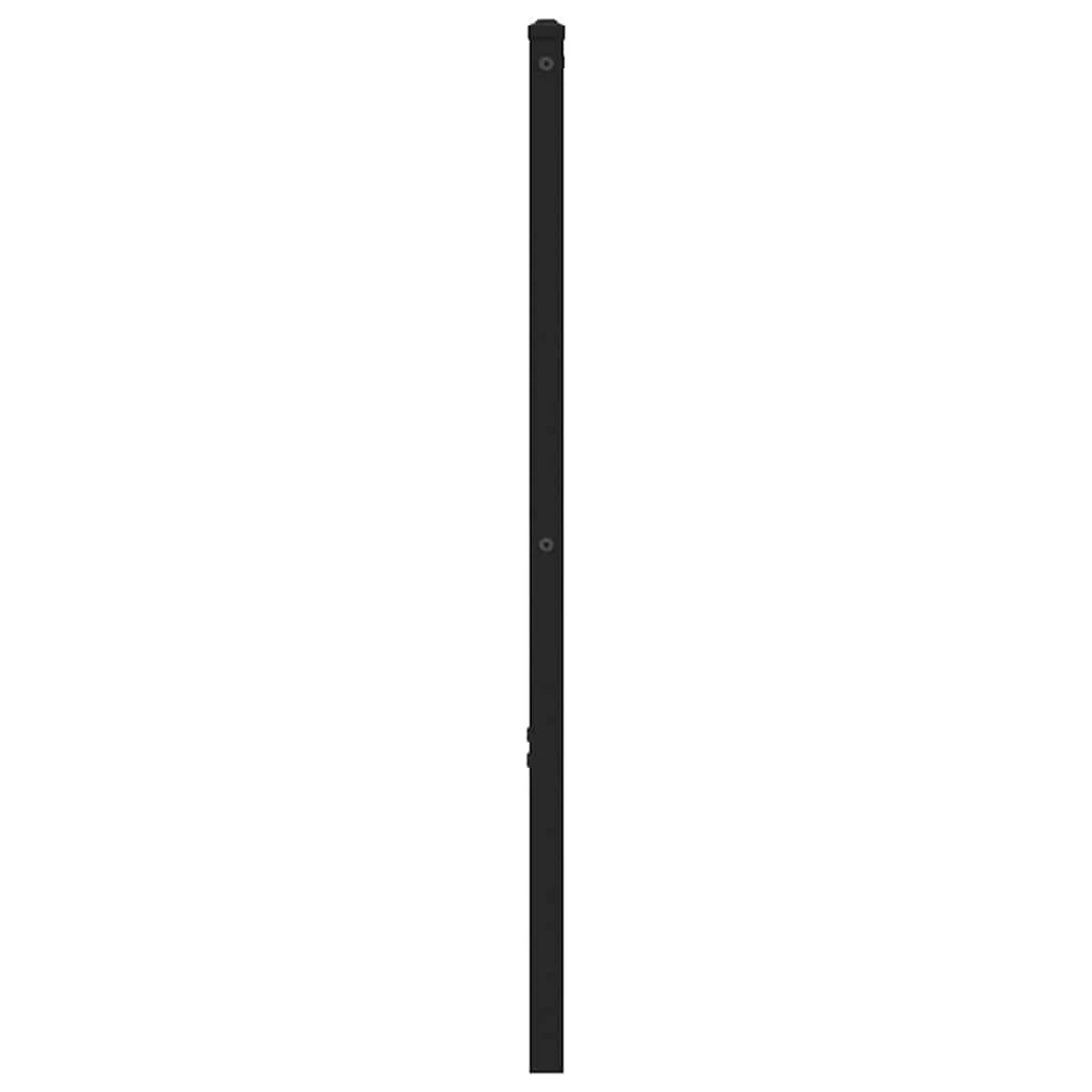 Galvūgalis, dūminio ąžuolo spalvos, 200cm, geležis ir mediena