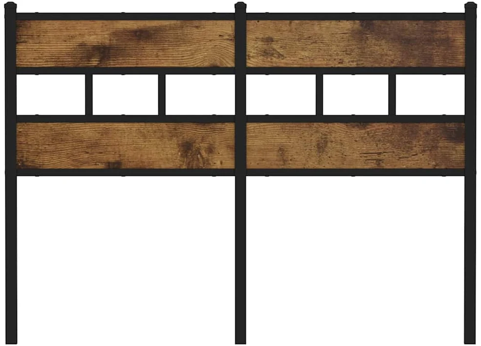 Galvūgalis, dūminio ąžuolo spalvos, 120cm, geležis ir mediena