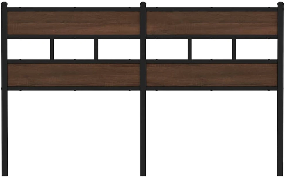 Galvūgalis, ruda ąžuolo, 135cm, apdirbta mediena ir plienas