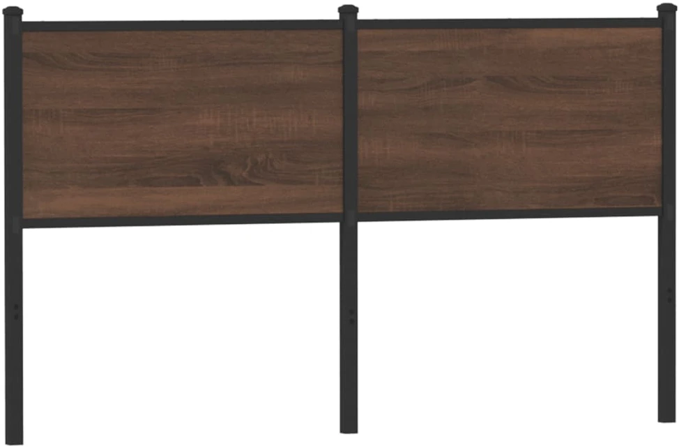 Pakaitinis galvūgalis, ruda ąžuolo spalvos, 150cm, mediena ir plienas