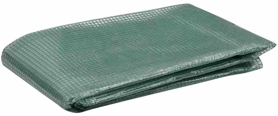 Pakaitinis šiltnamio apdangalas (0,5m²), žalias, 50x100x190cm