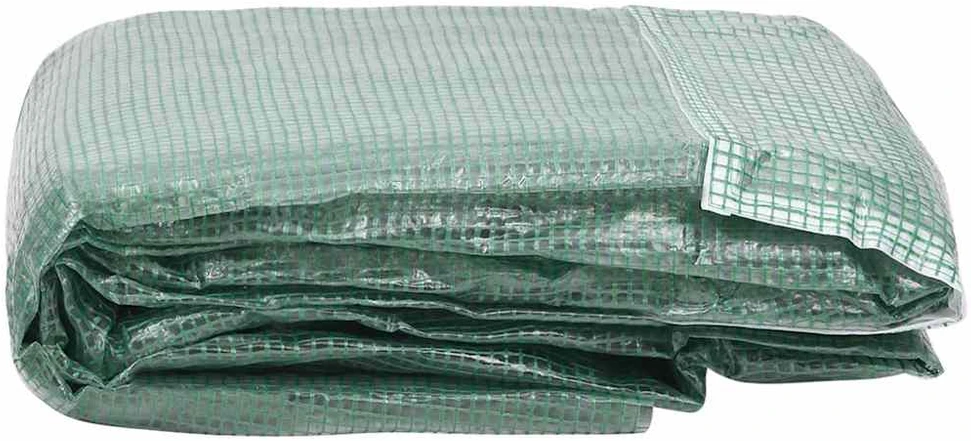 Pakaitinis šiltnamio apdangalas (18m²), žalias, 300x600x200cm